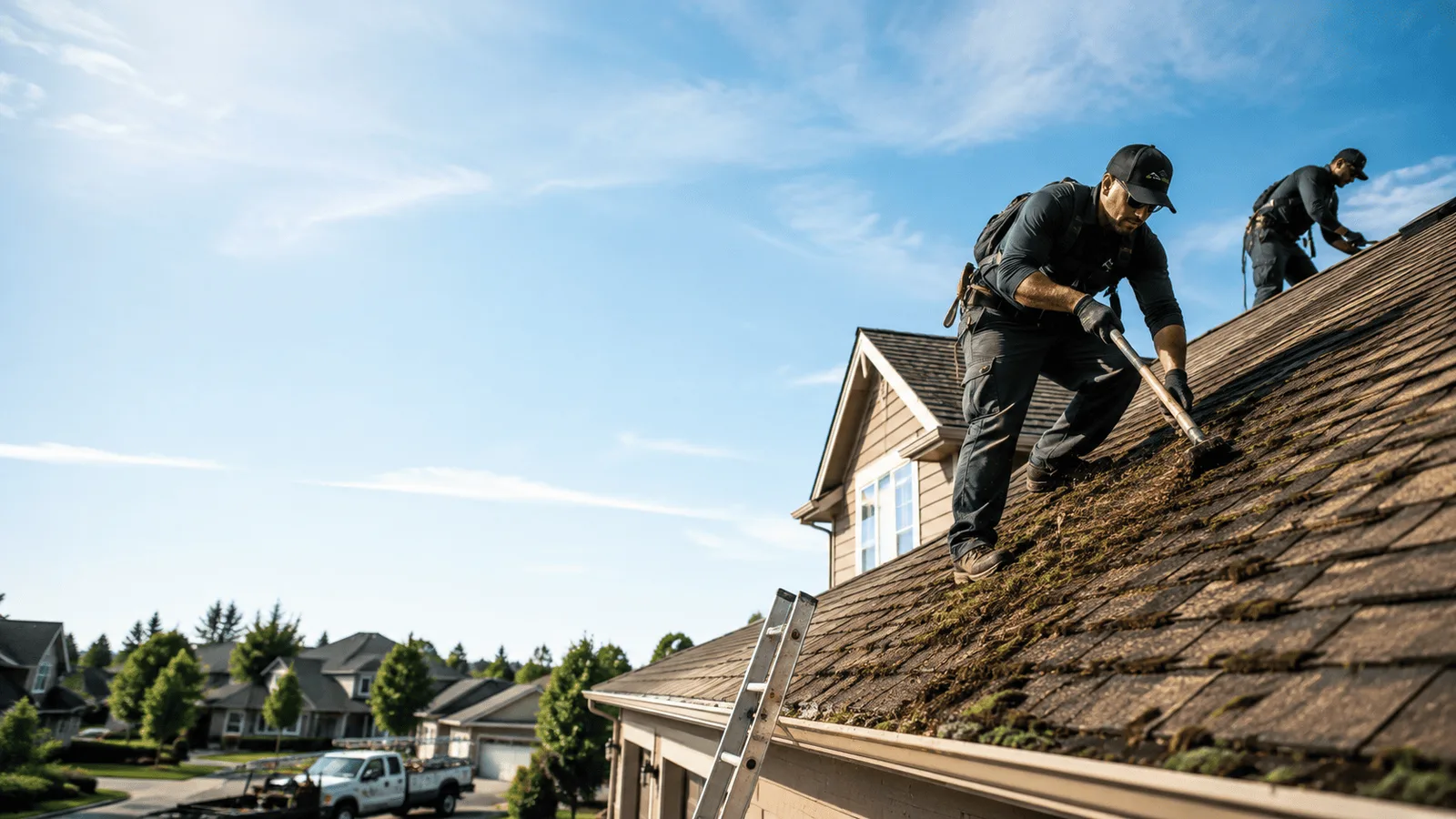 Roof Moss Removal in Dennison, MN near me